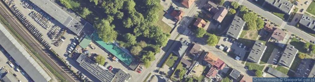 Zdjęcie satelitarne Księżodworska ul.