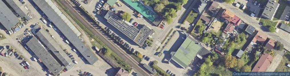 Zdjęcie satelitarne Księżodworska ul.