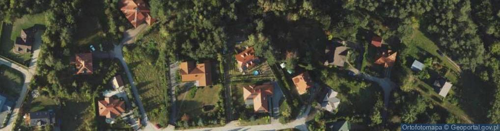 Zdjęcie satelitarne Księżycowa ul.