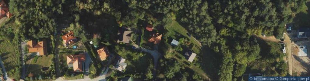 Zdjęcie satelitarne Księżycowa ul.
