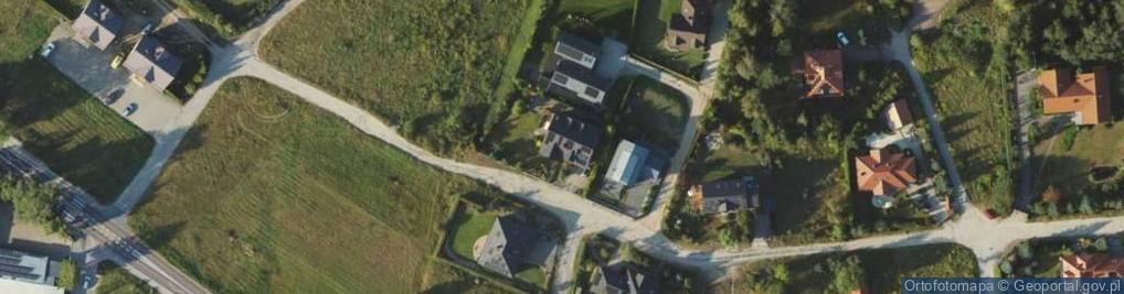 Zdjęcie satelitarne Księżycowa ul.