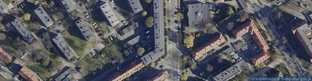 Zdjęcie satelitarne Księcia Józefa Poniatowskiego ul.