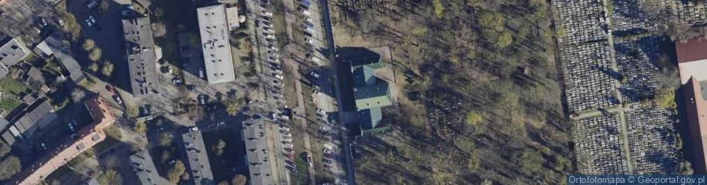 Zdjęcie satelitarne Księcia Józefa Poniatowskiego ul.