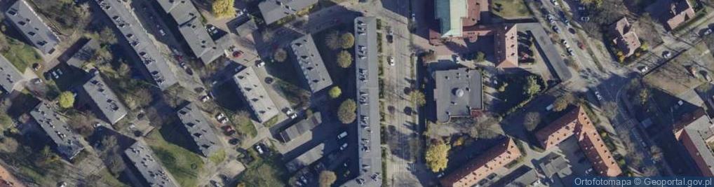 Zdjęcie satelitarne Księcia Józefa Poniatowskiego ul.
