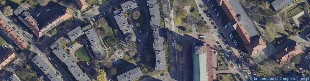 Zdjęcie satelitarne Księcia Józefa Poniatowskiego ul.