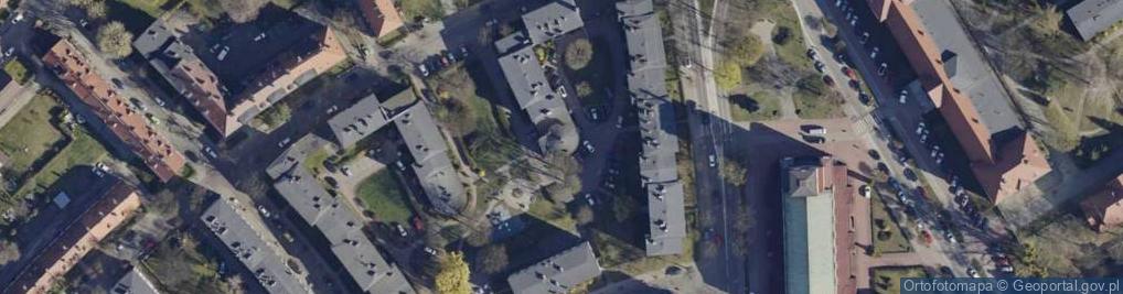 Zdjęcie satelitarne Księcia Józefa Poniatowskiego ul.