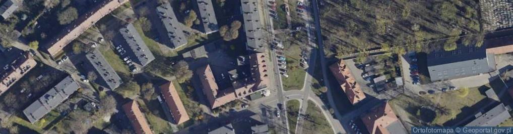 Zdjęcie satelitarne Księcia Józefa Poniatowskiego ul.