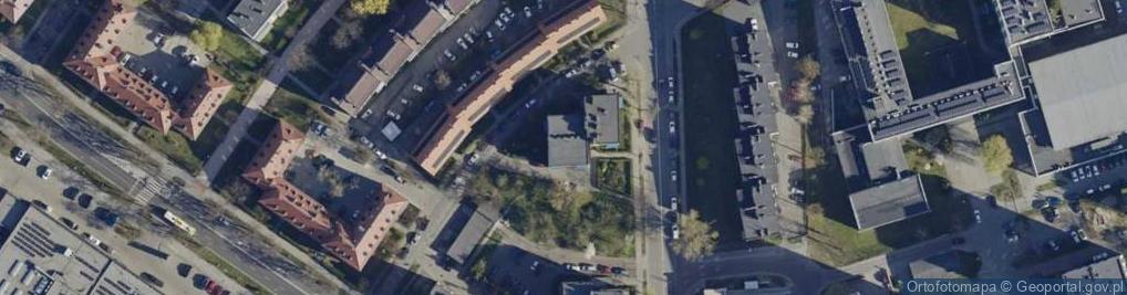 Zdjęcie satelitarne Księcia Józefa Poniatowskiego ul.
