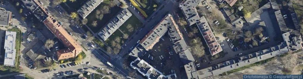 Zdjęcie satelitarne Księcia Ziemowita ul.
