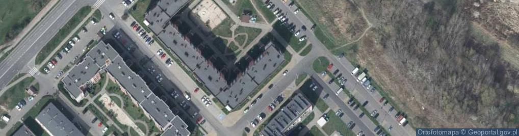 Zdjęcie satelitarne Książąt Oleśnickich ul.