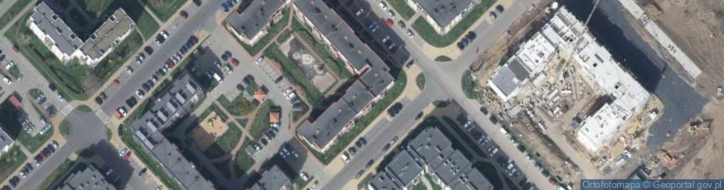 Zdjęcie satelitarne Książąt Oleśnickich ul.