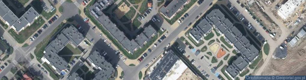 Zdjęcie satelitarne Książąt Żagańskich ul.