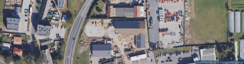 Zdjęcie satelitarne Księstwa Gniewkowskiego ul.
