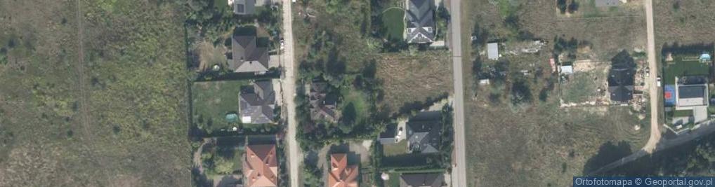 Zdjęcie satelitarne Książęca ul.