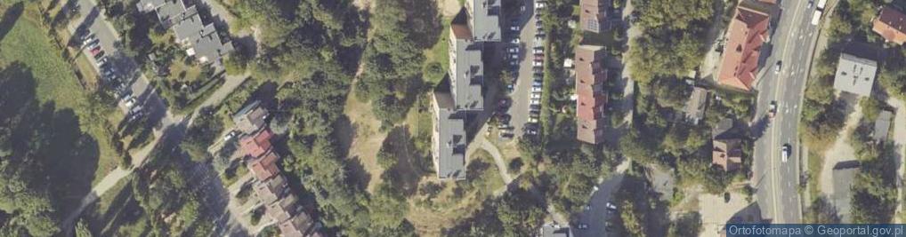 Zdjęcie satelitarne Księcia Józefa Poniatowskiego ul.