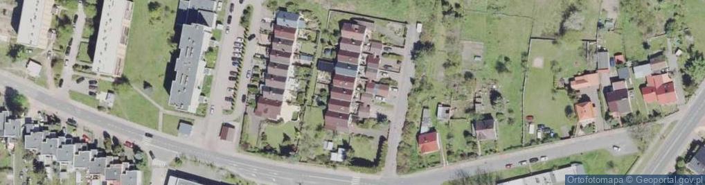 Zdjęcie satelitarne Księcia Józefa Poniatowskiego ul.