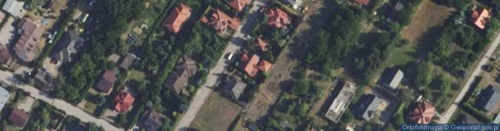 Zdjęcie satelitarne Książęca ul.