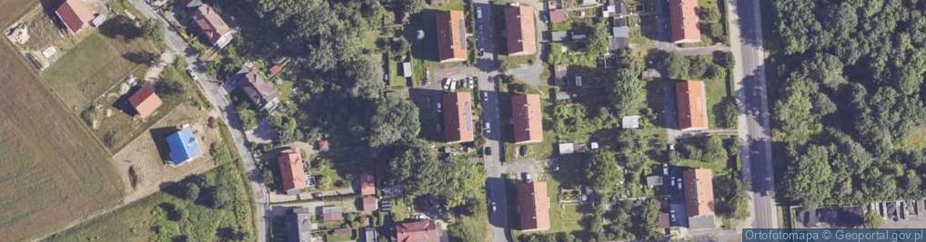Zdjęcie satelitarne Książęca ul.