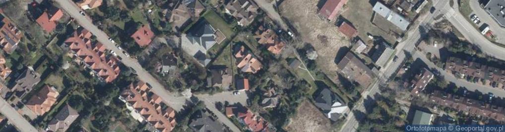 Zdjęcie satelitarne Księżycowa ul.