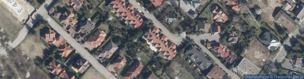 Zdjęcie satelitarne Księżycowa ul.