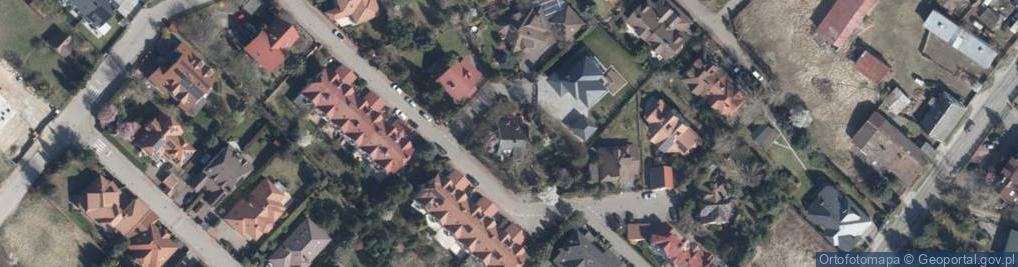 Zdjęcie satelitarne Księżycowa ul.
