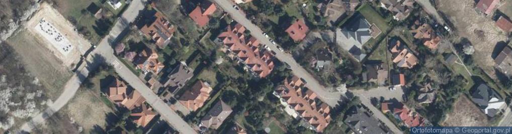 Zdjęcie satelitarne Księżycowa ul.