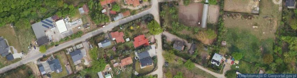 Zdjęcie satelitarne Książenicka ul.