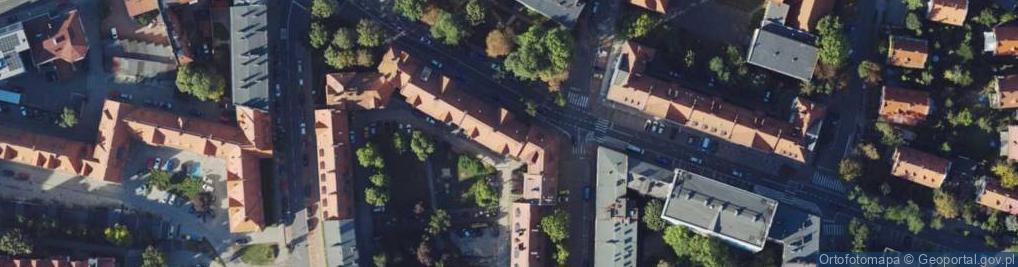 Zdjęcie satelitarne Księcia Józefa Poniatowskiego ul.
