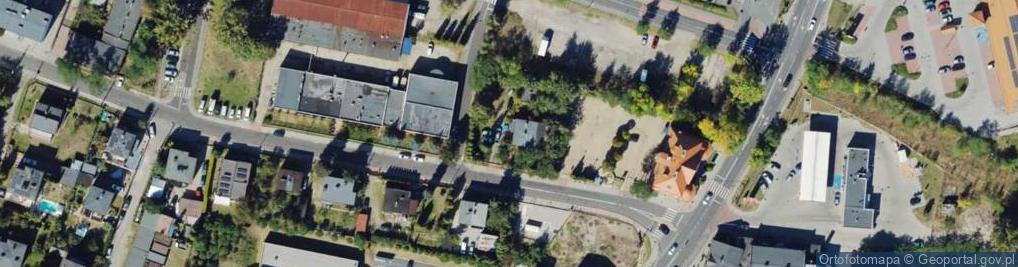 Zdjęcie satelitarne Książęca ul.