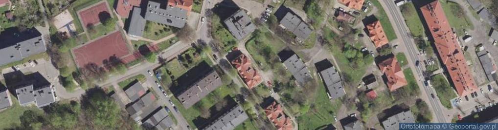 Zdjęcie satelitarne Kściuczyka Jana ul.