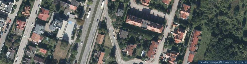 Zdjęcie satelitarne Księcia Józefa Poniatowskiego ul.