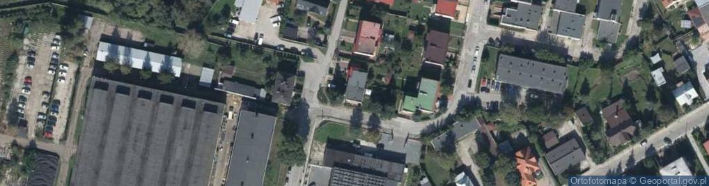 Zdjęcie satelitarne Księcia Druckiego-Lubeckiego Franciszka Ksawerego ul.