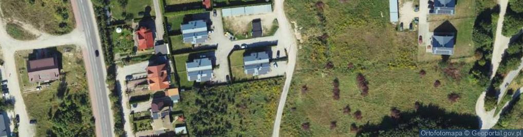 Zdjęcie satelitarne Księżycowa ul.