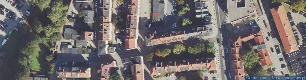 Zdjęcie satelitarne Księżnej Anastazji ul.