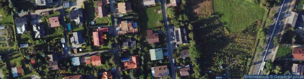 Zdjęcie satelitarne Księżycowa ul.
