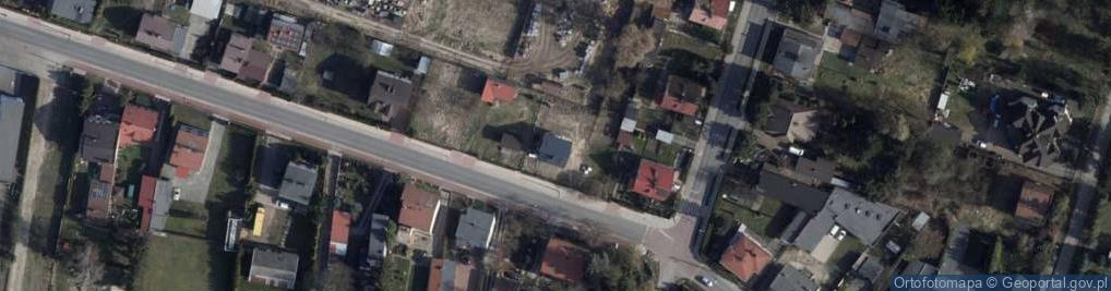 Zdjęcie satelitarne Ksawerowska ul.