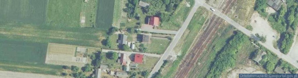 Zdjęcie satelitarne Książe-Skroniów ul.
