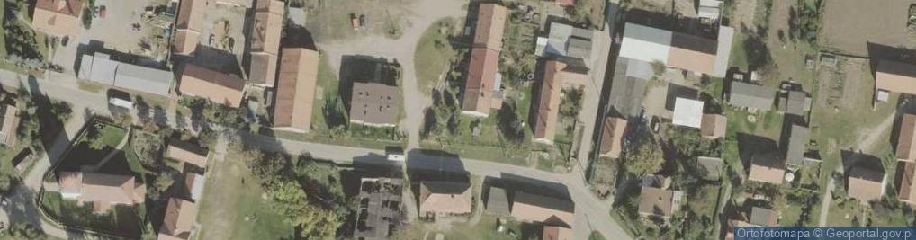 Zdjęcie satelitarne Księginice Wielkie ul.