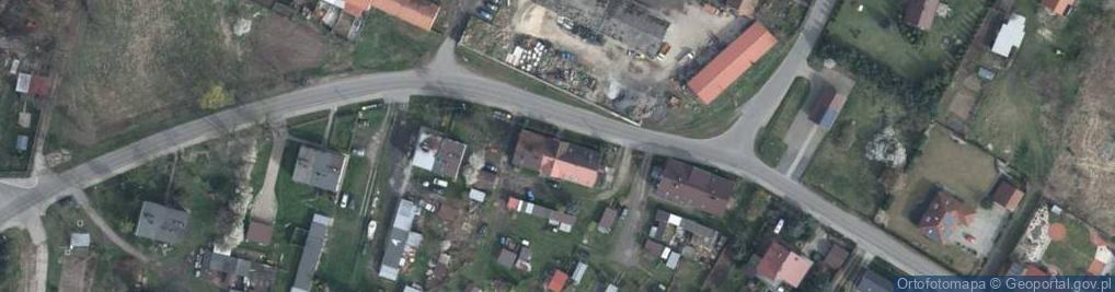 Zdjęcie satelitarne Księginice ul.