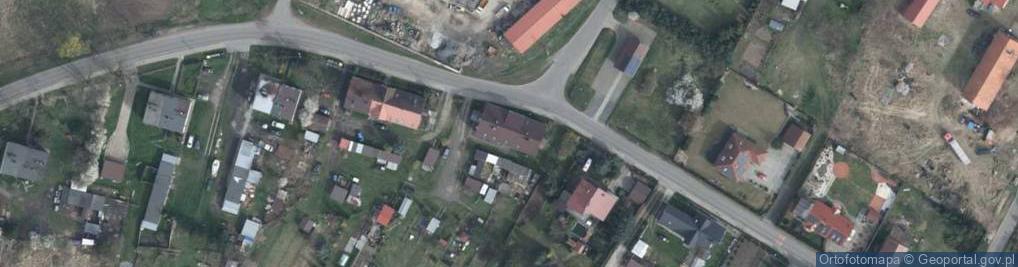 Zdjęcie satelitarne Księginice ul.