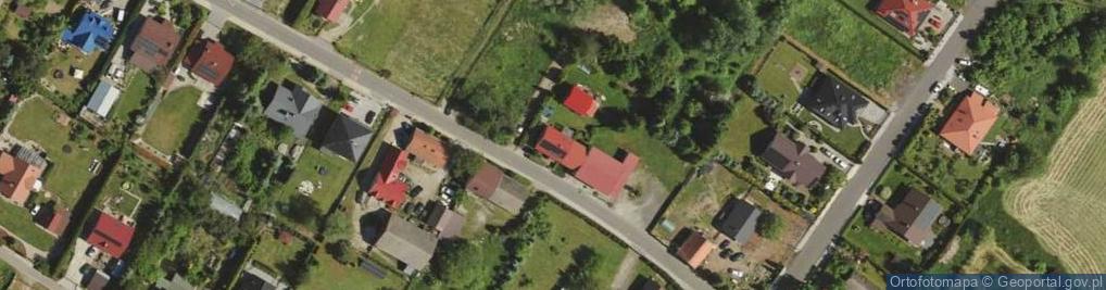 Zdjęcie satelitarne Księginice ul.