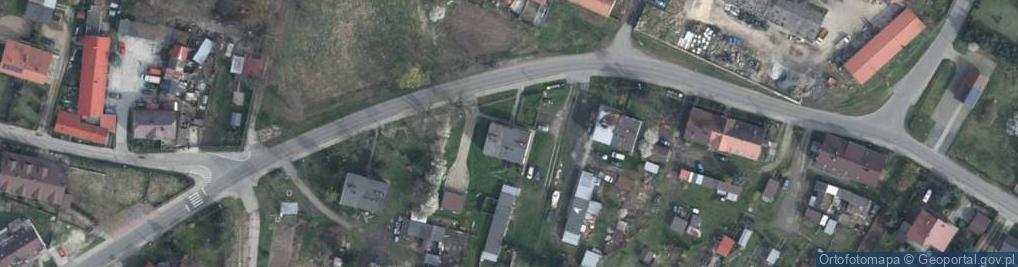Zdjęcie satelitarne Księginice ul.