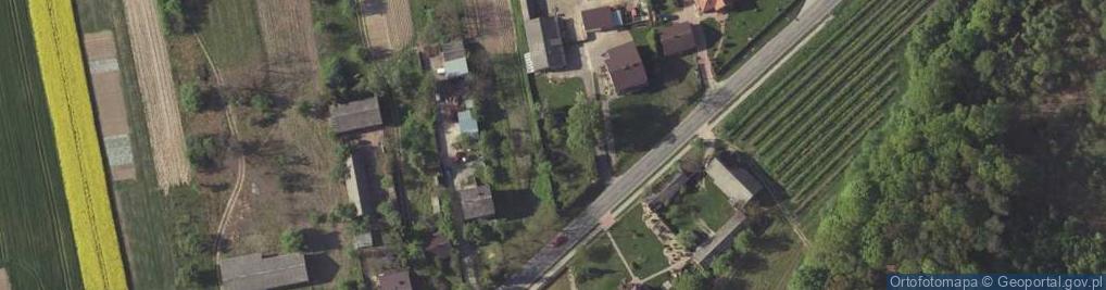 Zdjęcie satelitarne Księżomierz Dzierzkowska ul.