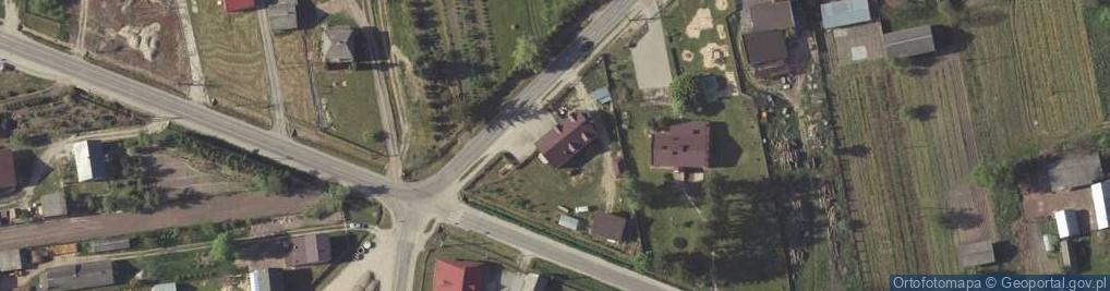 Zdjęcie satelitarne Księżomierz Dzierzkowska ul.