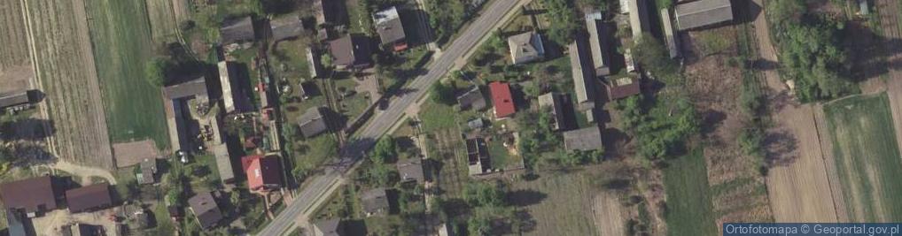 Zdjęcie satelitarne Księżomierz Dzierzkowska ul.