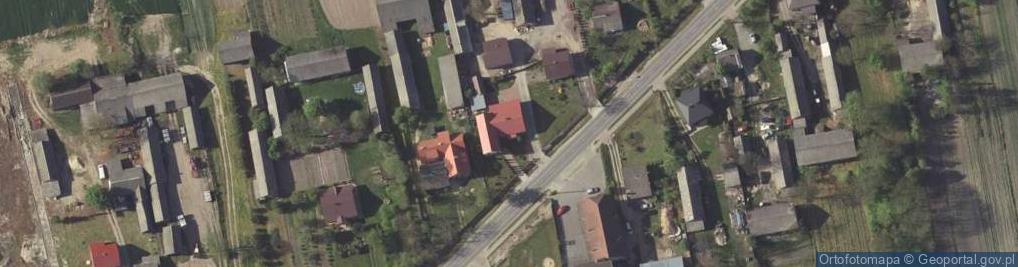 Zdjęcie satelitarne Księżomierz Dzierzkowska ul.