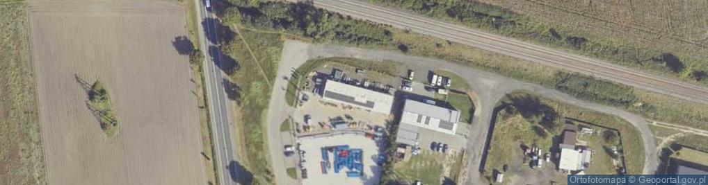Zdjęcie satelitarne Księcia Witolda ul.
