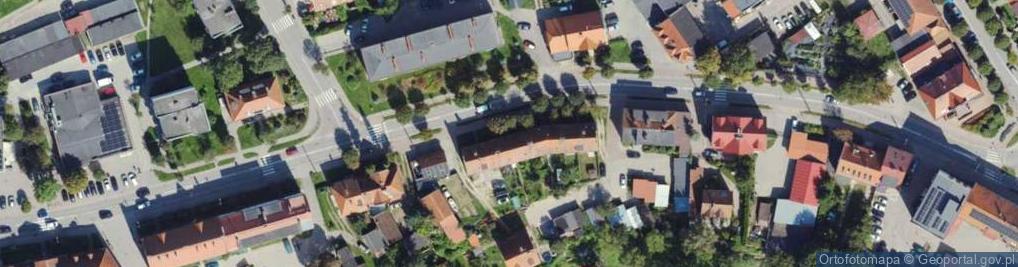 Zdjęcie satelitarne Księcia Józefa Poniatowskiego ul.