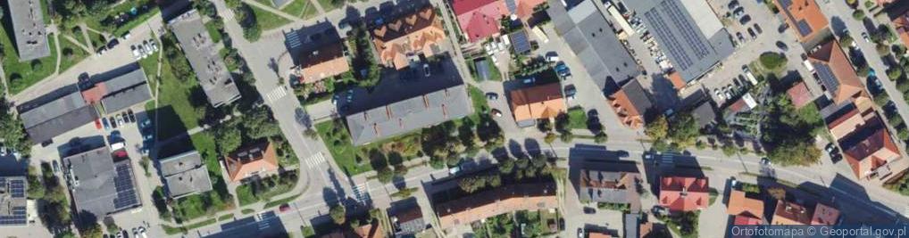 Zdjęcie satelitarne Księcia Józefa Poniatowskiego ul.