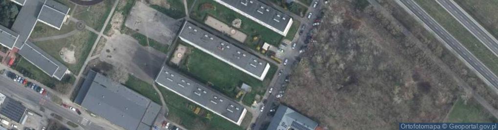 Zdjęcie satelitarne Księcia Ludwika I ul.